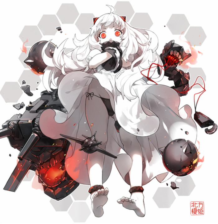 性感舰娘 二次元战舰美少女 武器少女唯美插画
