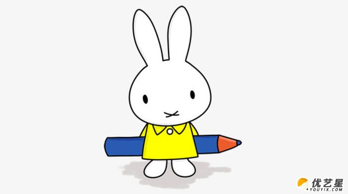 米菲兔怎么画可爱小兔子米菲兔的画法米菲兔简笔画卡通画教程